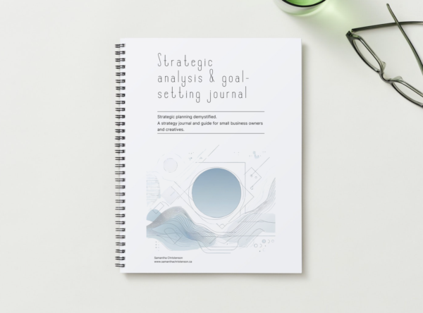 Strategic Analysis & Goal Setting Journal